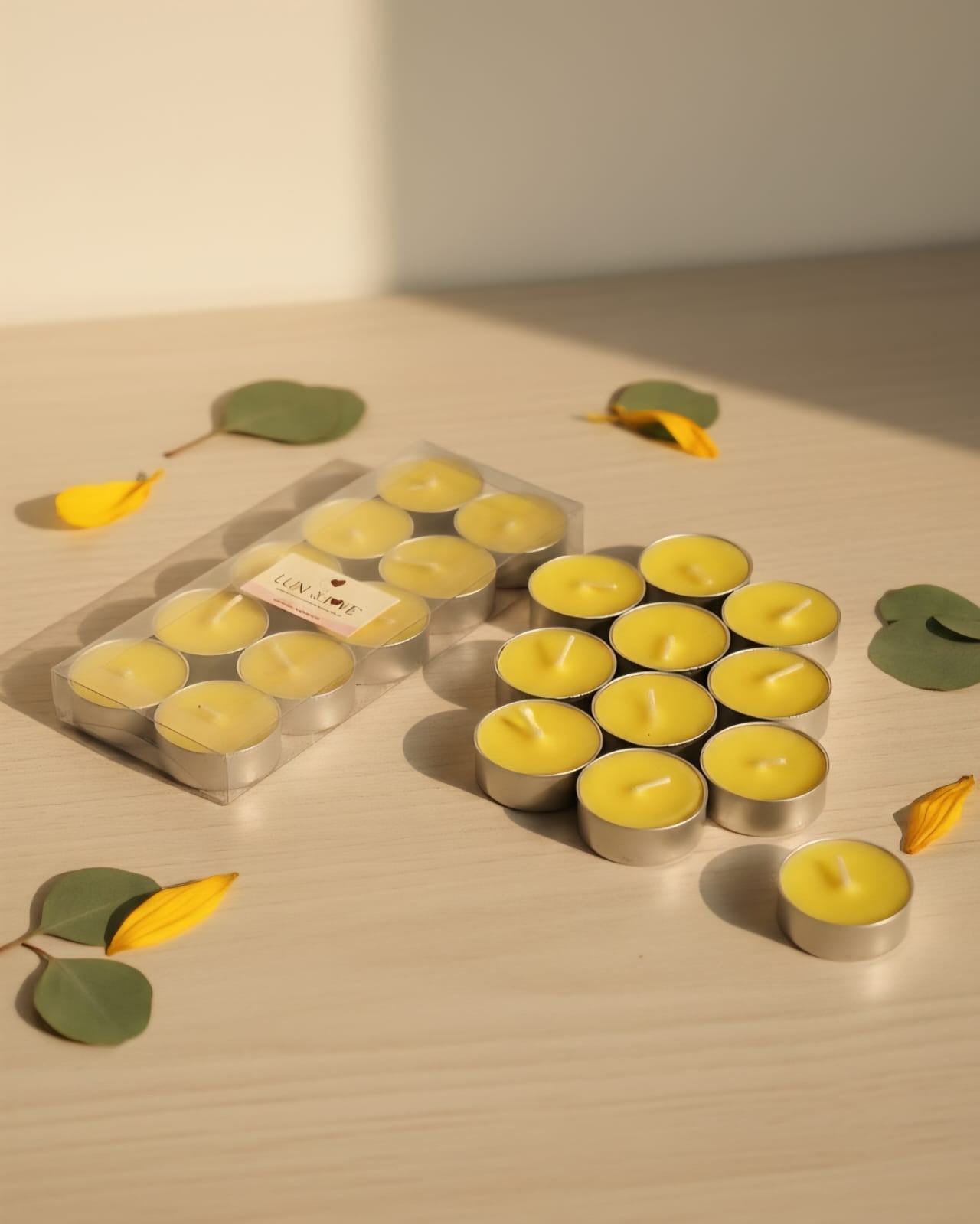 Lemongrass Tea - Light Candles - Pack of 10 - Lune & Love