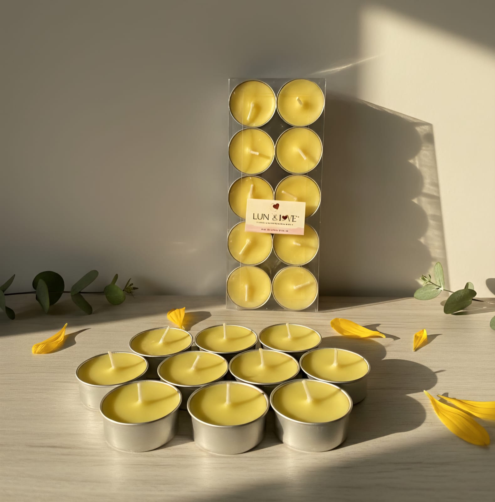 Lemongrass Tea - Light Candles - Pack of 10 - Lune & Love